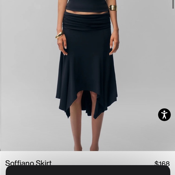 Soffiano Skirt Danielle Guizio - Picture 2 of 3